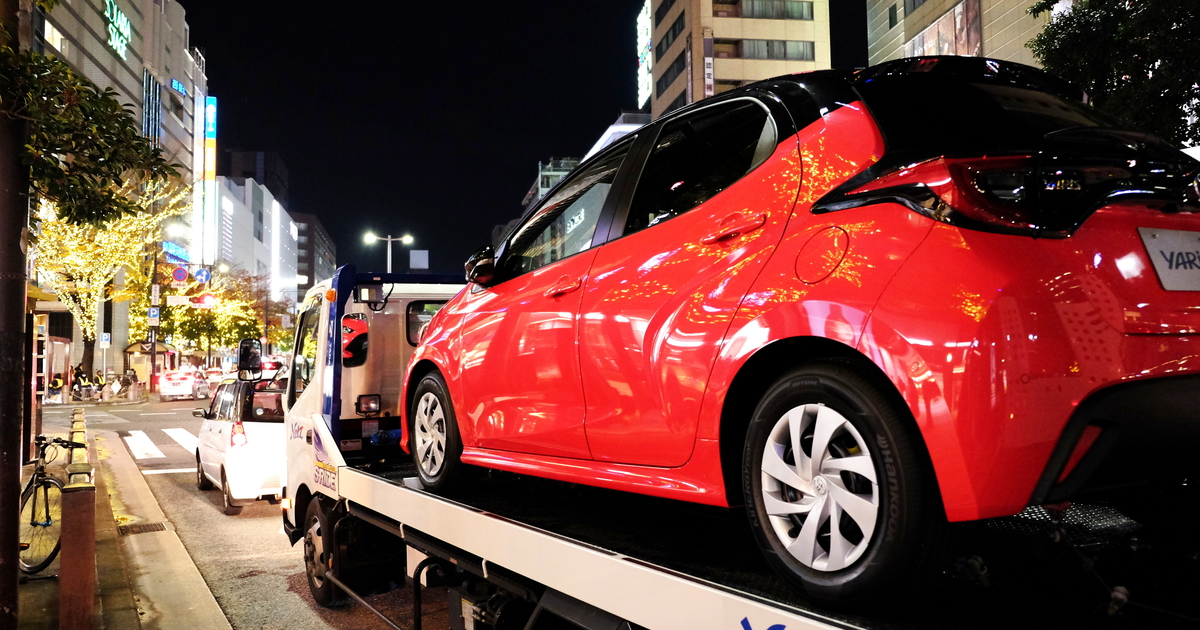 ヤリスが福岡に初 上 陸 貴重な画像を入手しました ネッツトヨタ北九州