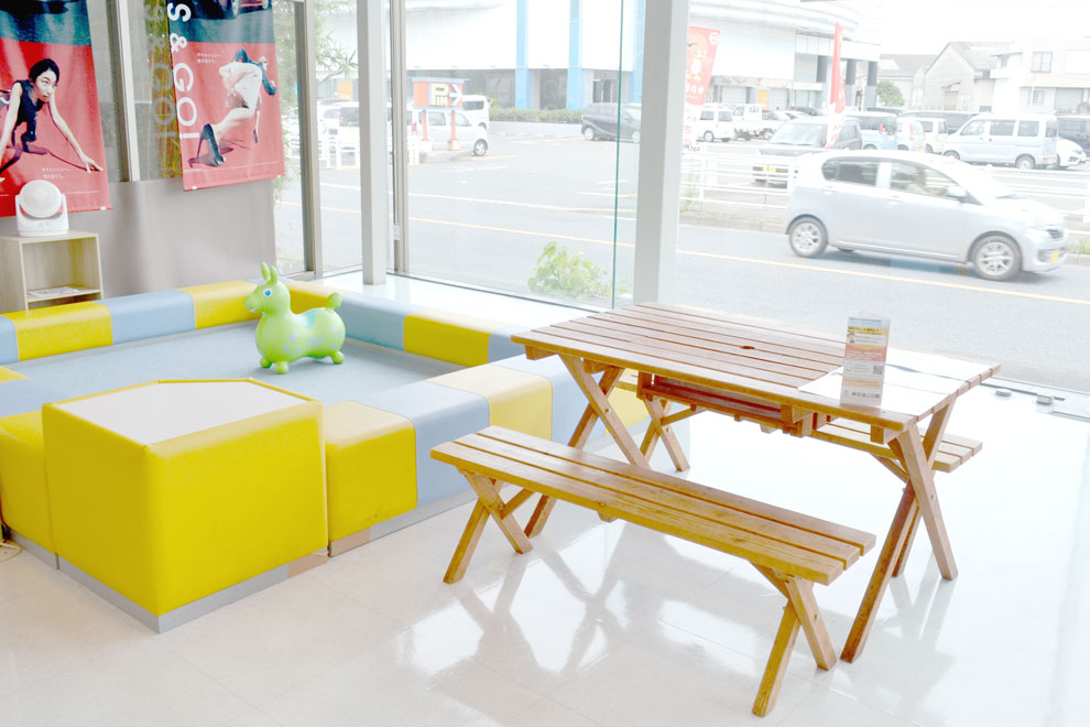 ネッツトヨタ北九州 行橋店 キッズコーナー