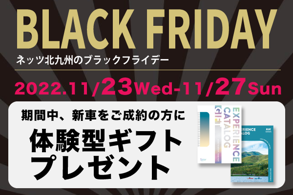 ネッツのブラックフライデー