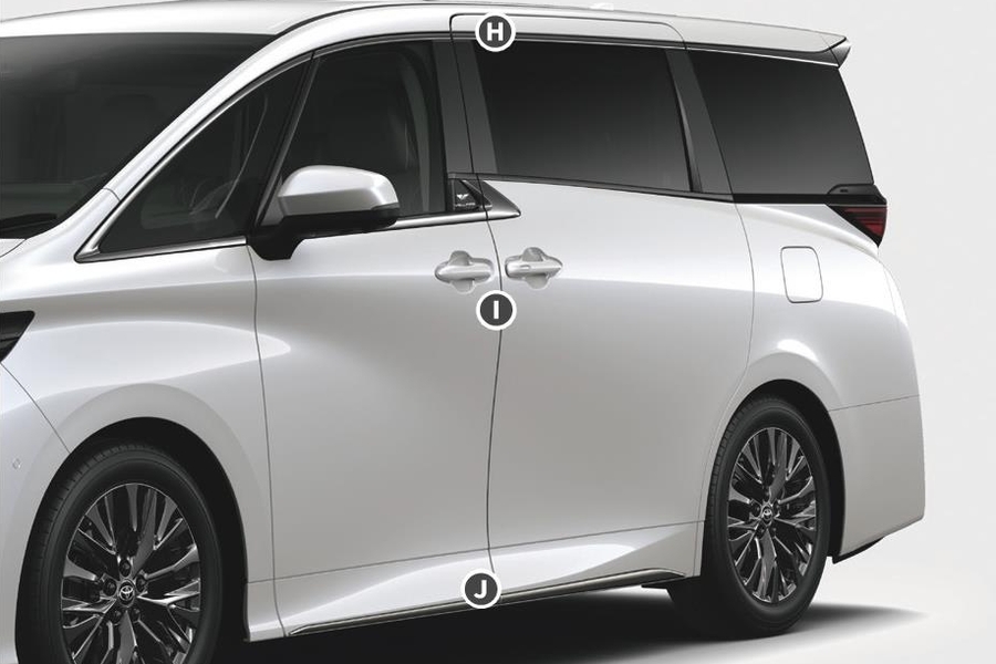 パンドラ社製 ヴェルファイア クリアボディ 生産終了】Toyota VELLFIRE（ヴェルファイア） [PAB-2124
